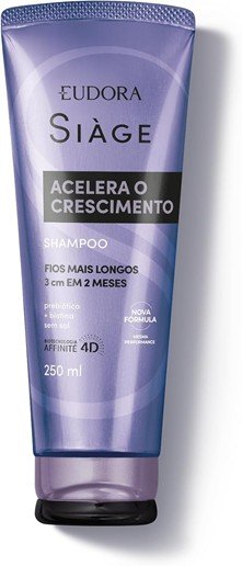 5 Melhores Shampoos para Crescimento e Fortalecimento em 2026 2 Eudora Siàge Acelera o Crescimento – Resultados rápidos