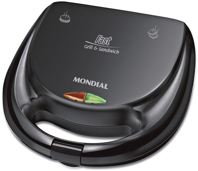 Top 5 Sanduicheiras Elétricas Mais Vendidas em 2026: Guia Completo de Compra 4 Sanduicheira Mondial Fast Grill S-12