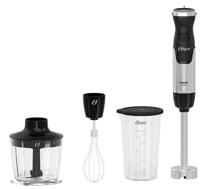 Mixer Oster Power Black Inox 3 em 1